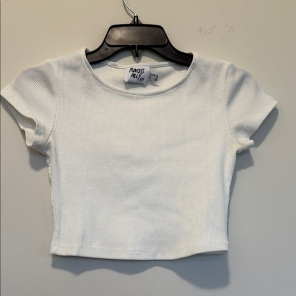 Princess Polly Tops - Pricess Polly Pure White Short Sleeve Tee